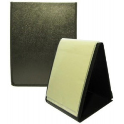 Дисплей-папка А4 пластикова на 20 файлів  колір чорний, розкладна VGR H-100