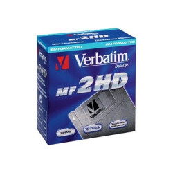 Дискети VERBATIM 3.5 Paper Box в упаковці 10 шт MF2HD