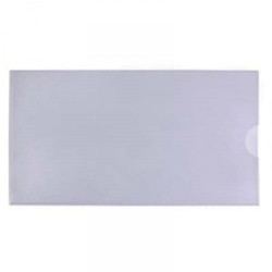 Конверт-папка E65 колір білий прозорий