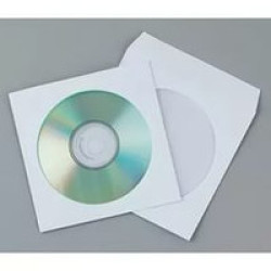 Конверт паперовий з віконцем для CD,DVD 90г/см 124*124 НК