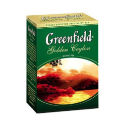 Чай чорний розсипний 100 грам Грінфілд золотой цейлон