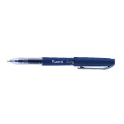 Ручка гелева, 0,5мм. Axent Autographe 1007,  корпус прогумований, чорнила сині