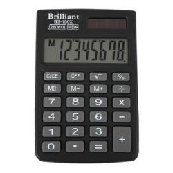 Калькулятор BRILLIANT 8р 580*880*100 BS-100Х кишеньковий