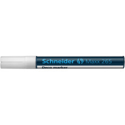 Маркер крейдовий (меловой)Schnrider Maxx 265 2-3 мм, білий