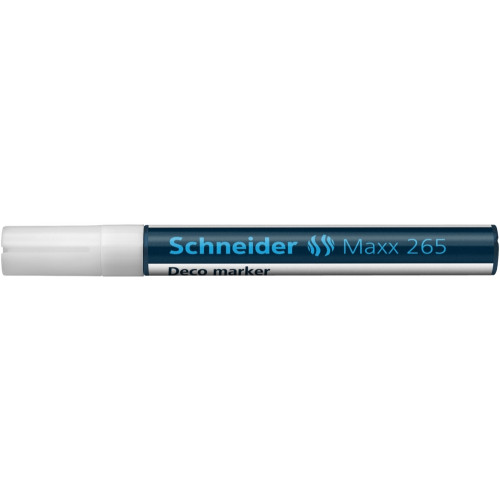 Маркер крейдовий (меловой)Schnrider Maxx 265 2-3 мм, білий
